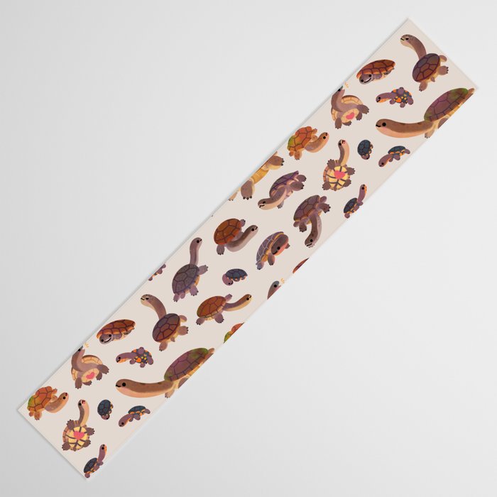 Snake-necked turtle Table Runner Gallery Image 3