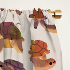 Snake-necked turtle Window Curtain Gallery Image 2