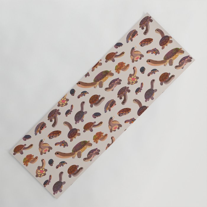 Snake-necked turtle Yoga Mat Gallery Image 1