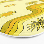 groovy skate hang 10 // tony alva style // surfy birdy art Bath Mat Gallery Image 3