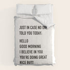 Just in case no one told you today Comforter Gallery Image 6