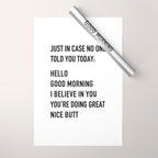 Just in case no one told you today Wrapping Paper Gallery Image 1