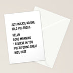 Just in case no one told you today Stationery Card Gallery Image 2