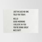 Just in case no one told you today Rug Gallery Image 2