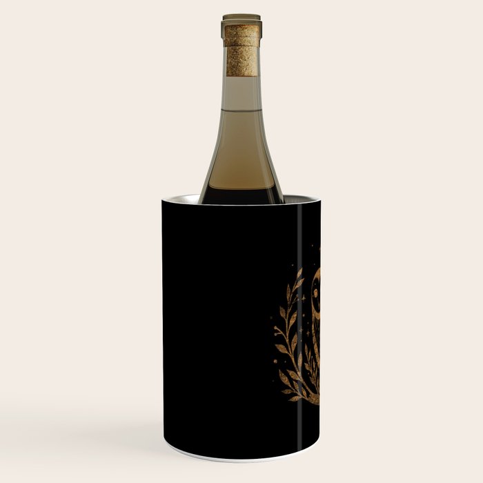 Owl Moon - Gold Wine Chiller Gallery Image 2