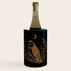 Owl Moon - Gold Wine Chiller Gallery Image 1