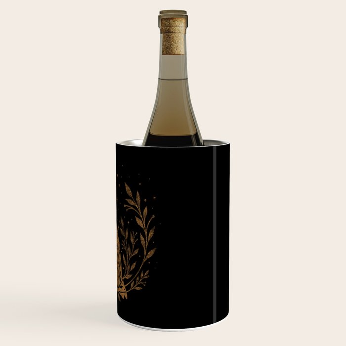 Owl Moon - Gold Wine Chiller Gallery Image 3
