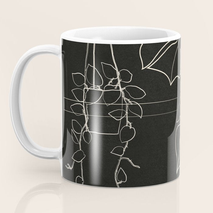 Minimal Window With Potted Plants 3 Coffee Mug Gallery Image 3