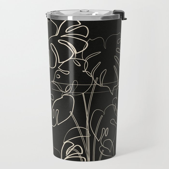 Minimal Window With Potted Plants 3 Travel Mug Gallery Image 2