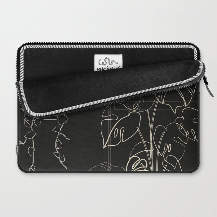 Minimal Window With Potted Plants 3 Laptop Sleeve Gallery Image 2