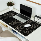 Minimal Window With Potted Plants 3 Desk Mat Gallery Image 2