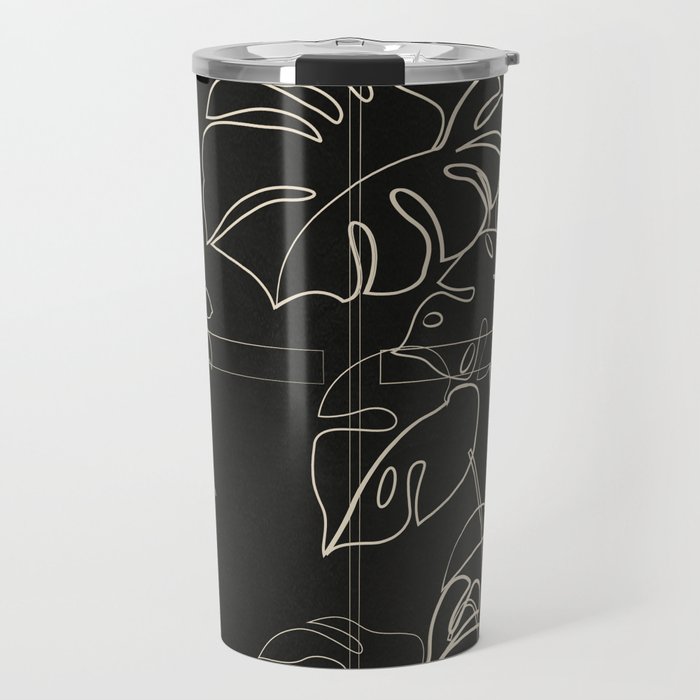 Minimal Window With Potted Plants 3 Travel Mug Gallery Image 1