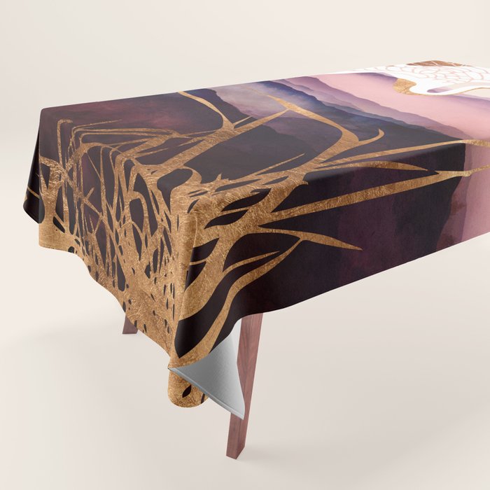 Elegant Flight III Tablecloth Gallery Image 1