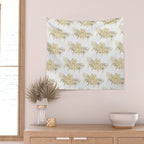 Death's Head Hawkmoth - Gold Palette Wall Tapestry Gallery Image 2