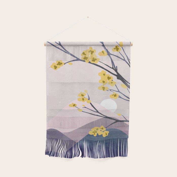 Midnight Bloom 01 Wall Hanging Gallery Image 1