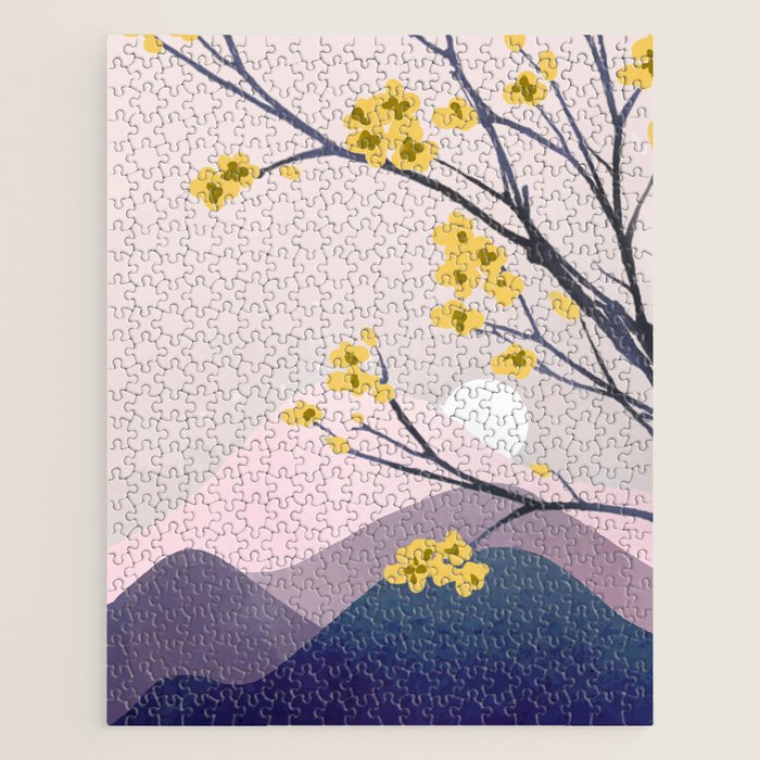 Midnight Bloom 01 Jigsaw Puzzle Gallery Image 1