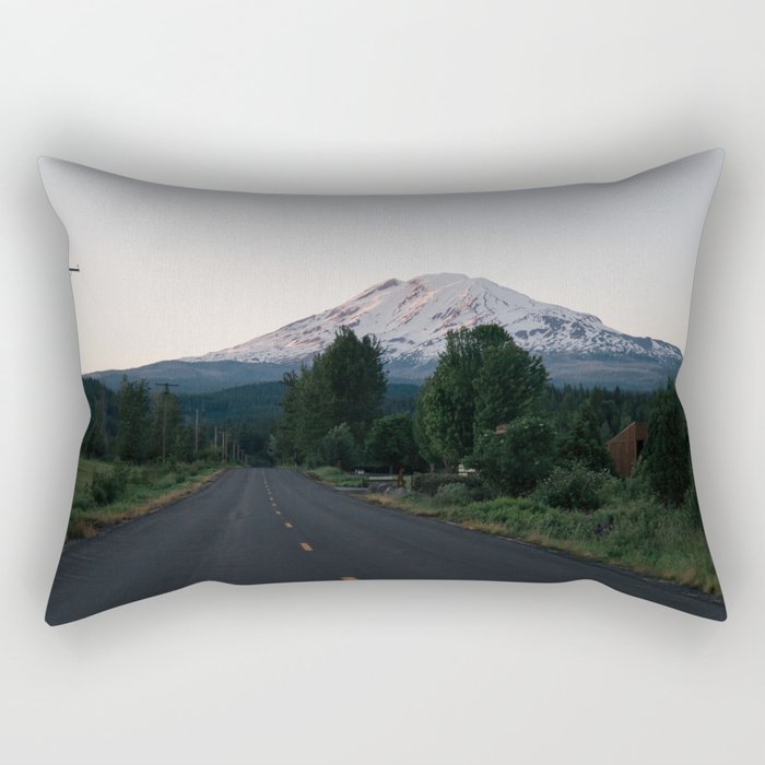 Road to Adams Rectangular Pillow Gallery Image 1