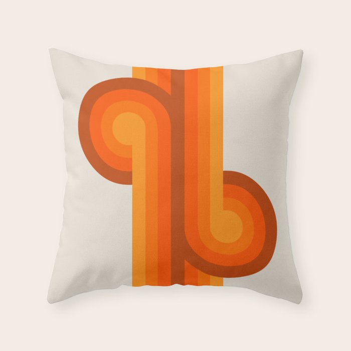 Golden Knots Throw Pillow Gallery Image 1