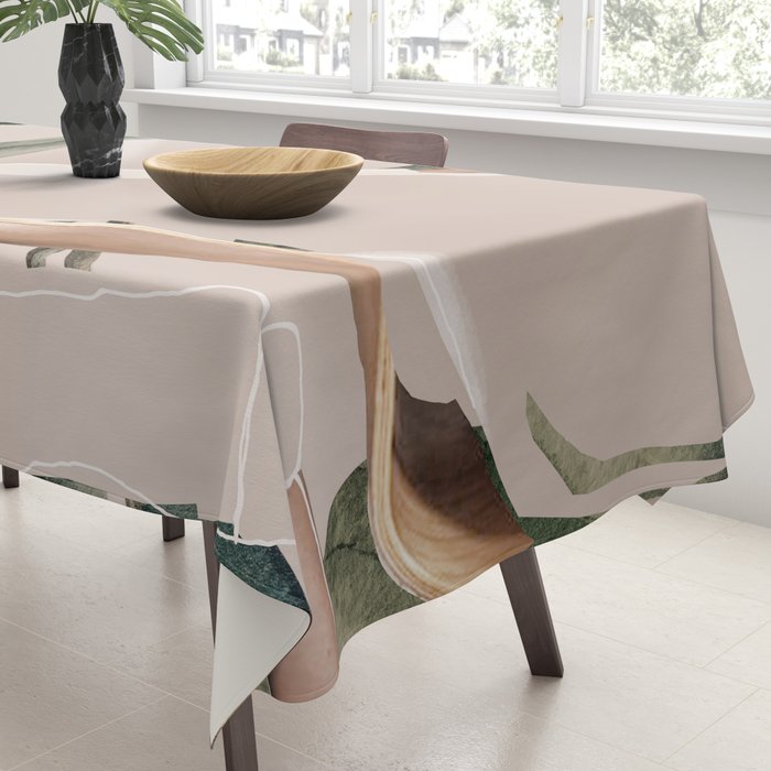 natural beauty-collage 6 Tablecloth Gallery Image 3
