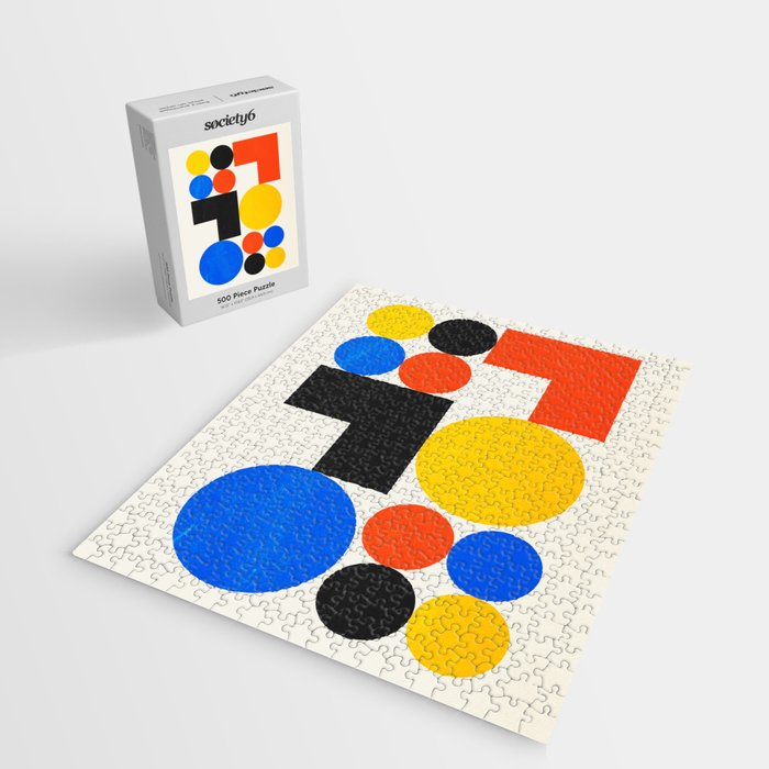 Balance 03: Bauhaus Mid-Century Edition Jigsaw Puzzle Gallery Image 2