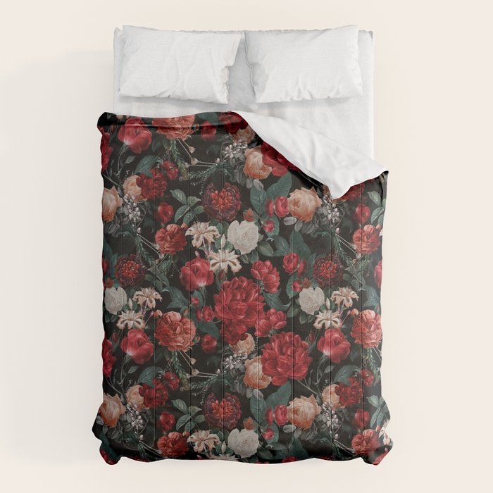 Night Garden Roses Comforter Gallery Image 1