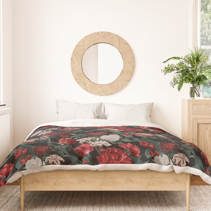 Night Garden Roses Duvet Cover Gallery Image 3