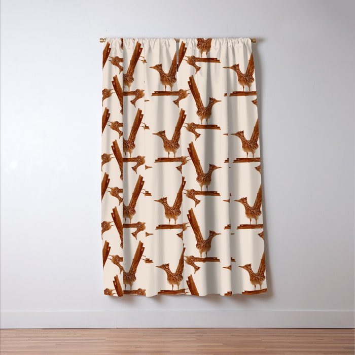 Monochrome - Roadrunner Window Curtain Gallery Image 3