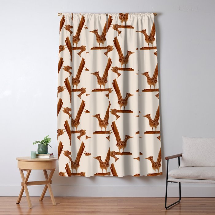 Monochrome - Roadrunner Window Curtain Gallery Image 1