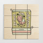 Palm Springs Matchbook Wood Wall Art Gallery Image 1