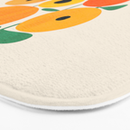 Sunflower and Bee Bath Mat Gallery Image 3
