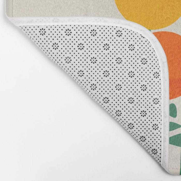 Sunflower and Bee Bath Mat Gallery Image 2