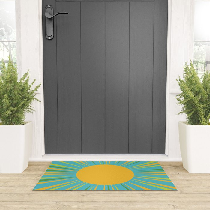 Summer Sun Welcome Mat Gallery Image 3