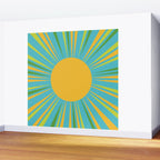 Summer Sun Wall Mural Gallery Image 2