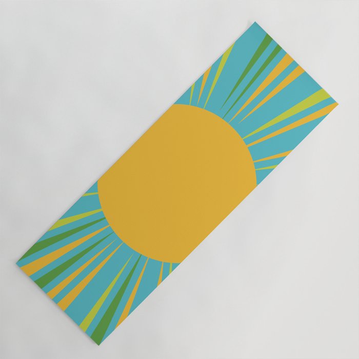 Summer Sun Yoga Mat Gallery Image 1