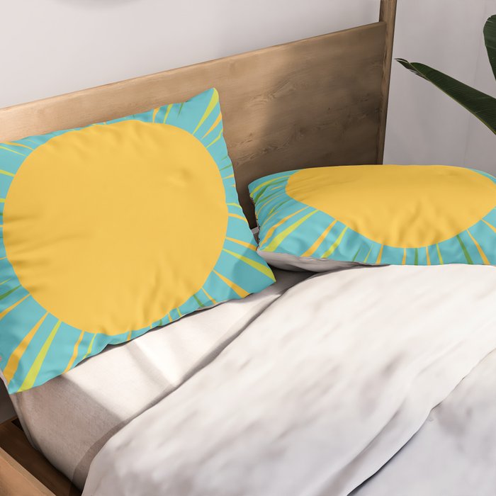 Summer Sun Pillow Sham Gallery Image 2