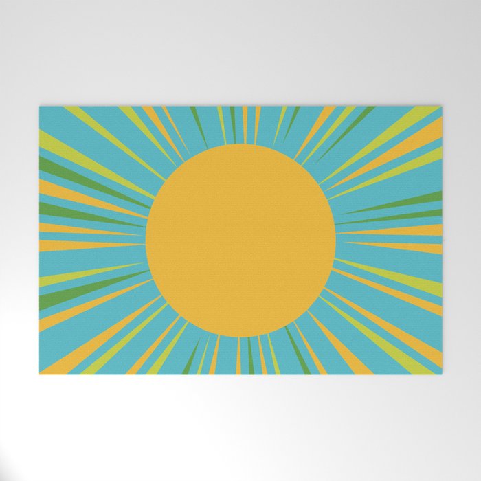 Summer Sun Welcome Mat Gallery Image 1
