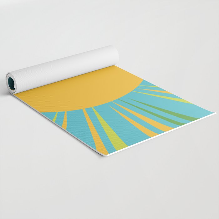Summer Sun Yoga Mat Gallery Image 2