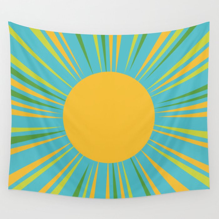 Summer Sun Wall Tapestry Gallery Image 4