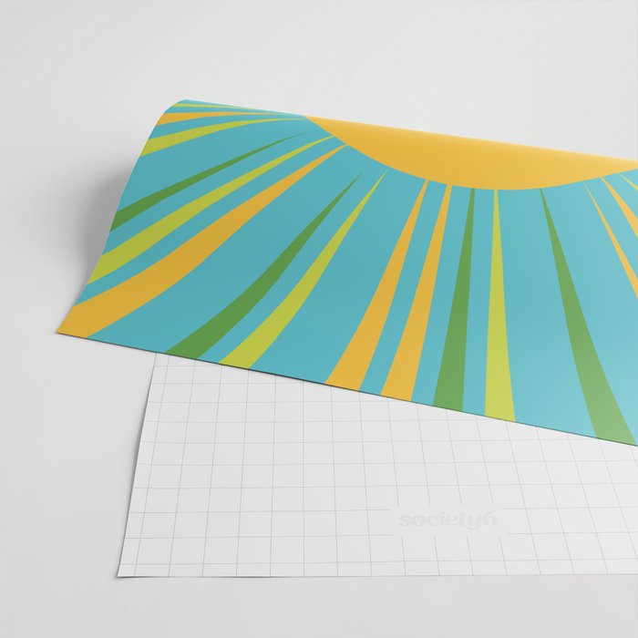 Summer Sun Wrapping Paper Gallery Image 2
