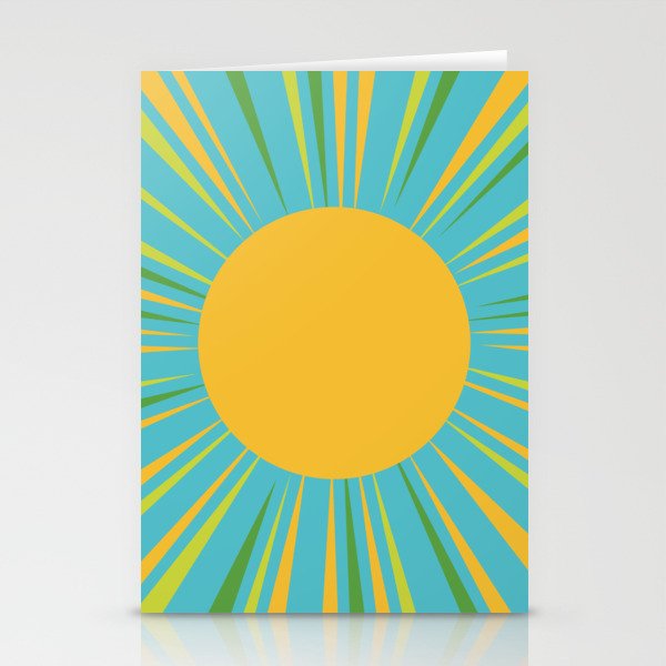 Summer Sun Stationery Card Gallery Image 2