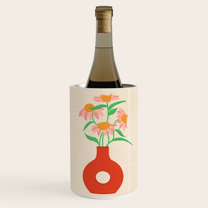 Flower Vase Wine Chiller Gallery Image 2