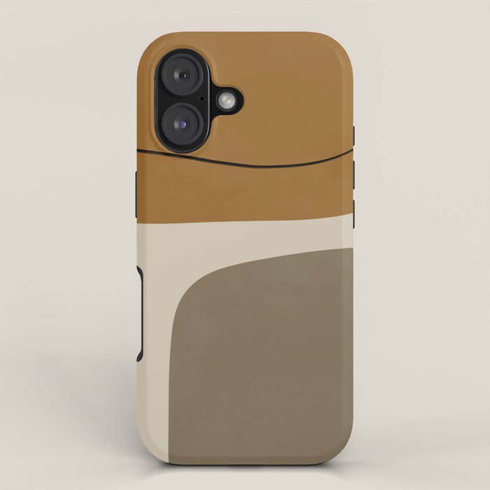 Organic Abstract Shapes #1 iPhone Case Gallery Image 1