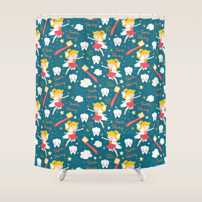 Tooth Fairy Shower Curtain Gallery Image 1