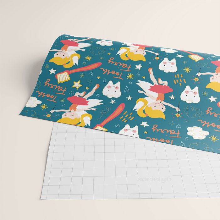 Tooth Fairy Wrapping Paper Gallery Image 2