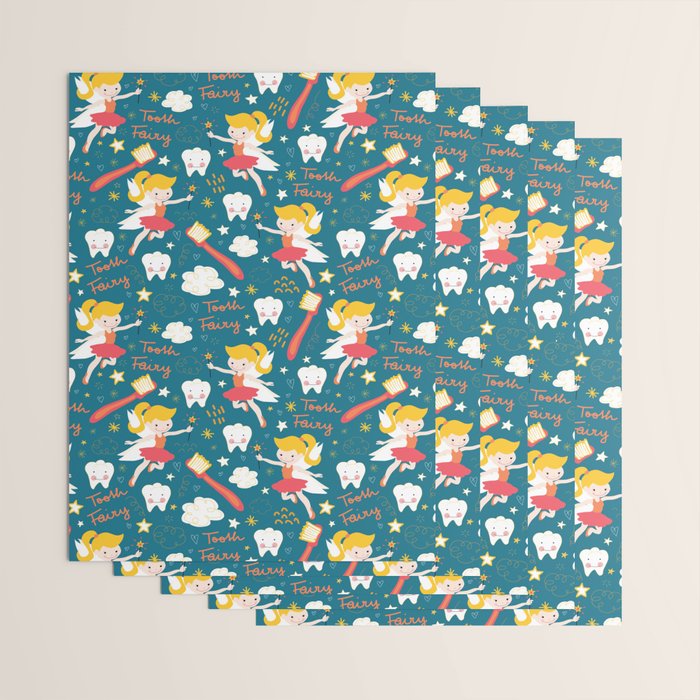 Tooth Fairy Wrapping Paper Gallery Image 3