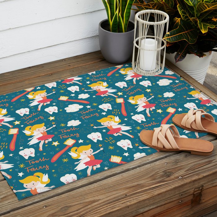 Tooth Fairy Outdoor Rug Gallery Image 2