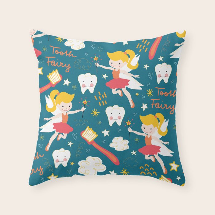 Tooth Fairy Throw Pillow Gallery Image 1