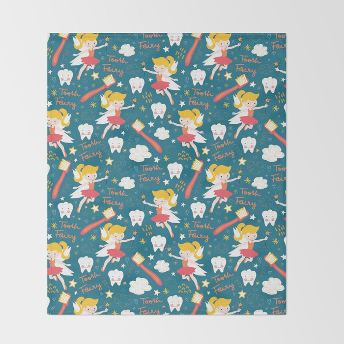 Tooth Fairy Throw Blanket Gallery Image 2