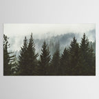 Forest Fog Mountain IV - Wanderlust Nature Photography Tablecloth Gallery Image 2