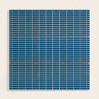 Grid Pattern III Wood Wall Art Gallery Image 1